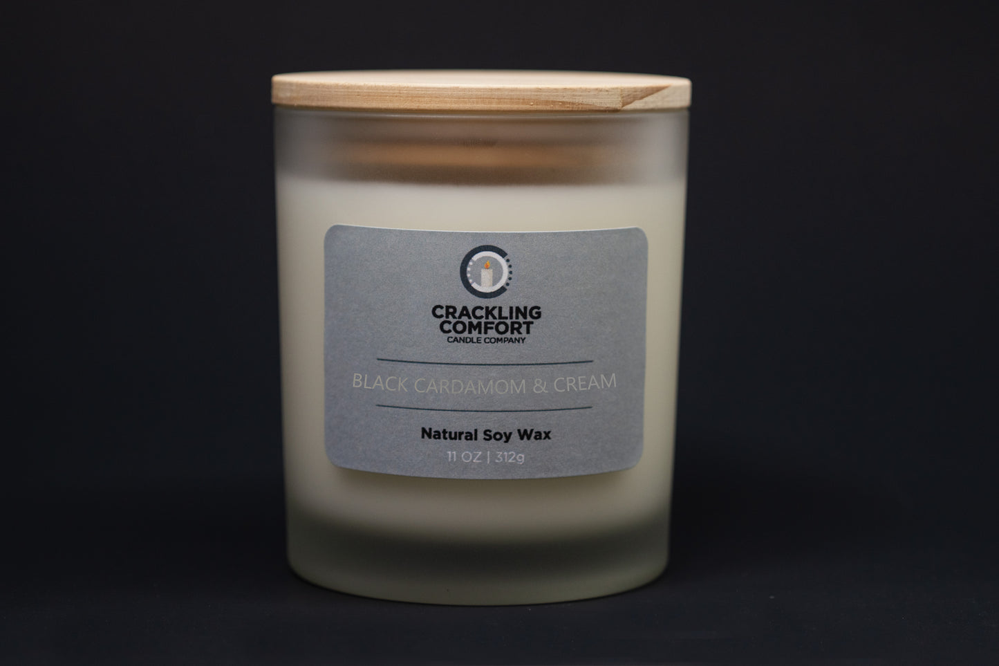 Black Cardamom & Cream - Soy Candle